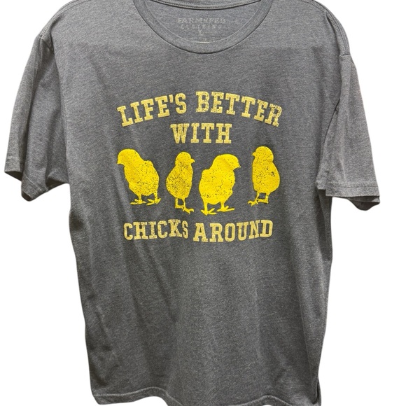 Sz xl Life's better with chicks around t-shirt - Picture 1 of 2